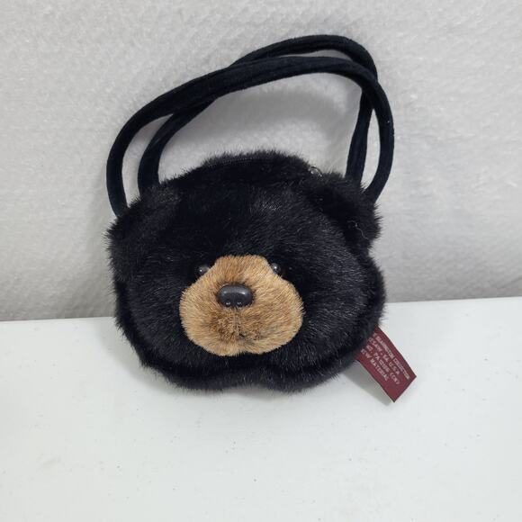 Bearington Collection Bear Purse Black Bear Tote Small 52724-3PL5 - Picture 1 of 6